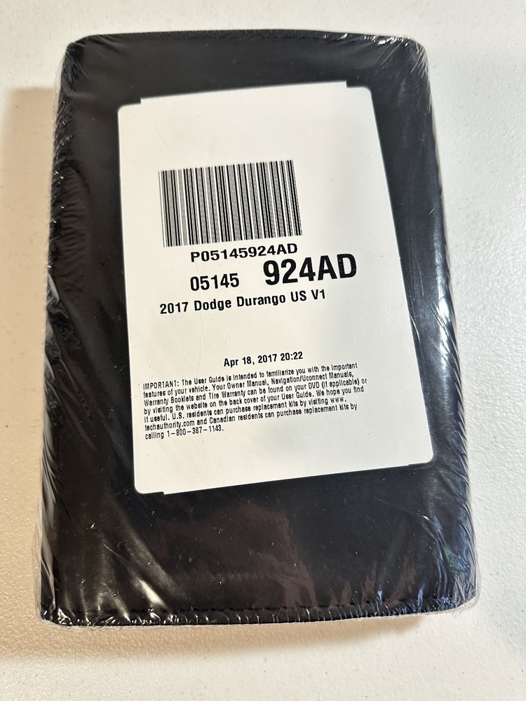 2017 Dodge Durango Owner's Manual Set