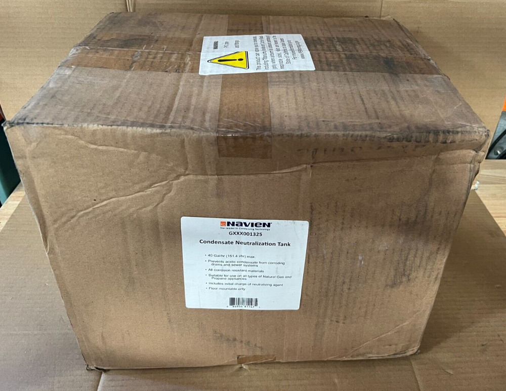 Navien Commercial Condensate Neutralizer Tank Kit GXXX001325 New