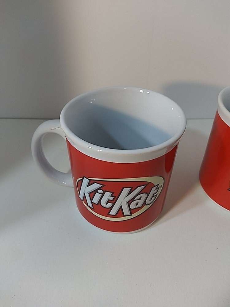 Kit Kat Coffee Mugs New No Box