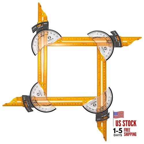 Versa Ruler Multi-sided Ruler and Shape-making Tool (4-pack)