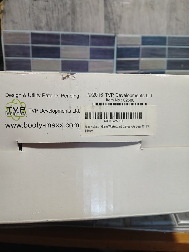 Booty Max Horn Workout Resistance Band Training Making New Open Box