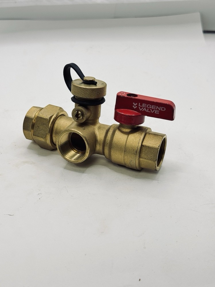 Legend Water Heater Valve 3/4" Threaded Brass 3-Way