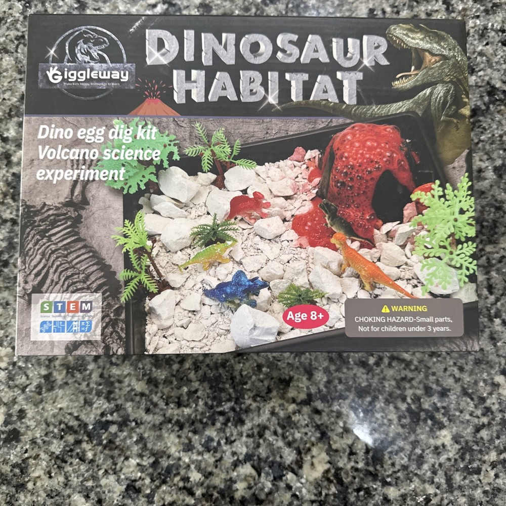 Giggleway Dinosaur Habitat Kit Kid’s STEM Class Project