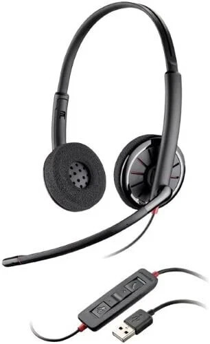 Plantronics Blackwire C320 Black Headband Headsets