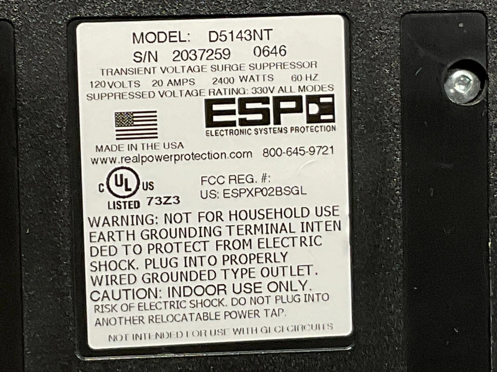 IKON D5143NT Surge Protector Power Filter Ethernet Modem – Tested & Working