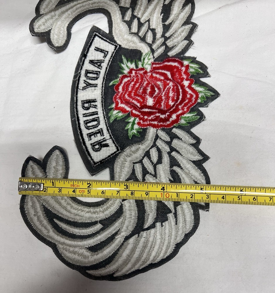 Harley Davidson Lady Rider Self Adhesive Jacket Patch