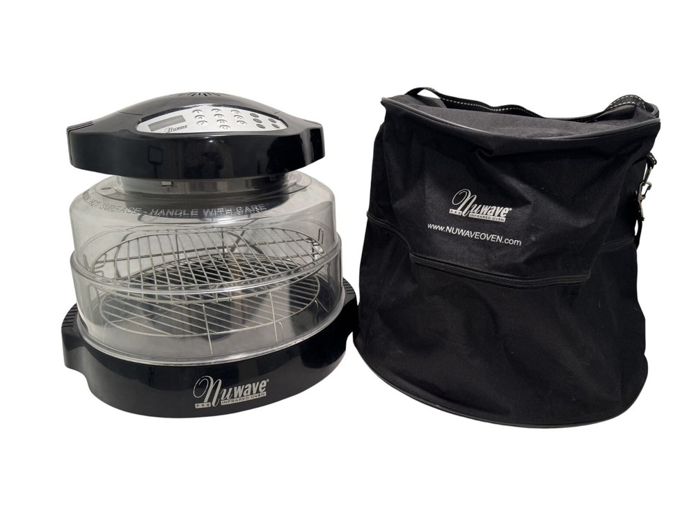 NUWAVE PRO Plus Infrared Oven Model 20352 Black Complete Cooking System