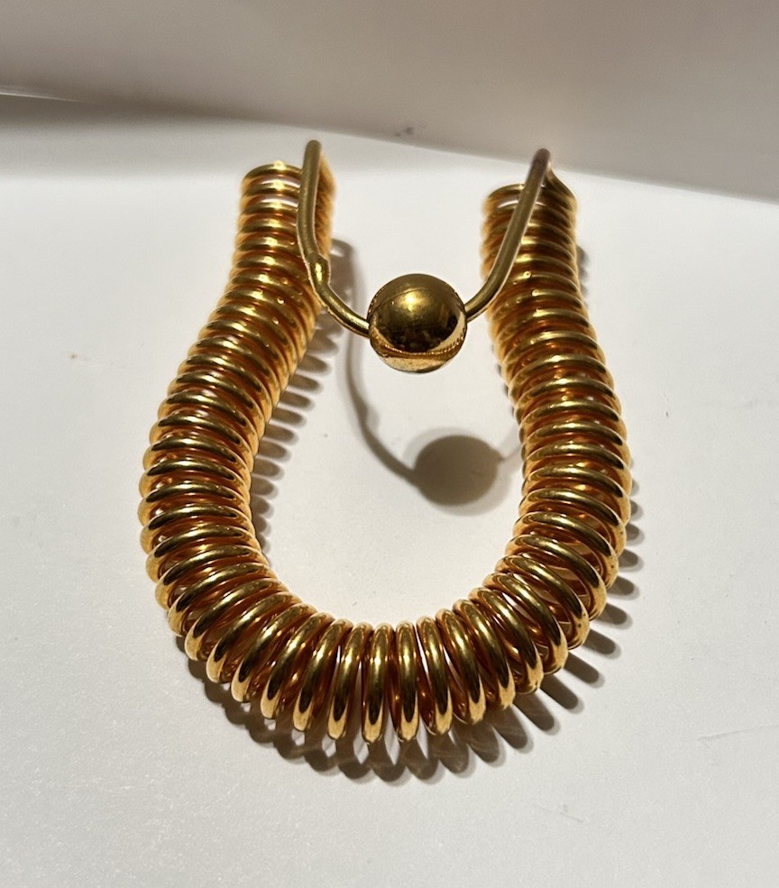 Lost Cubit Light-Life Feedback Loop, 24K Gold Plated