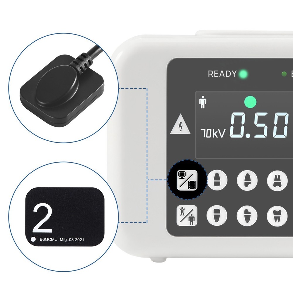 Portable Dental X Mobile Ray Unit Digital Machine Frequency no Shield