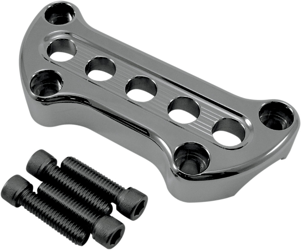 Joker Machine Upper Handlebar Clamp Chrome 03-852C