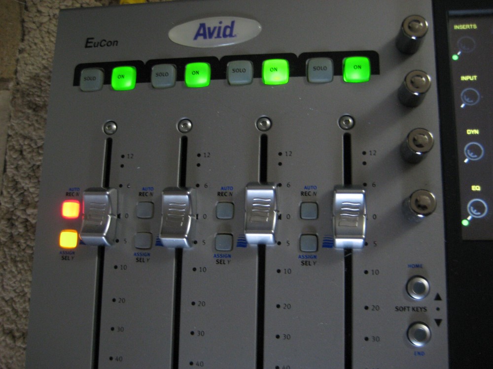 Avid / Euphonix MC Control Editing / Sound , Video Controller /Eucon/Pro-Tools