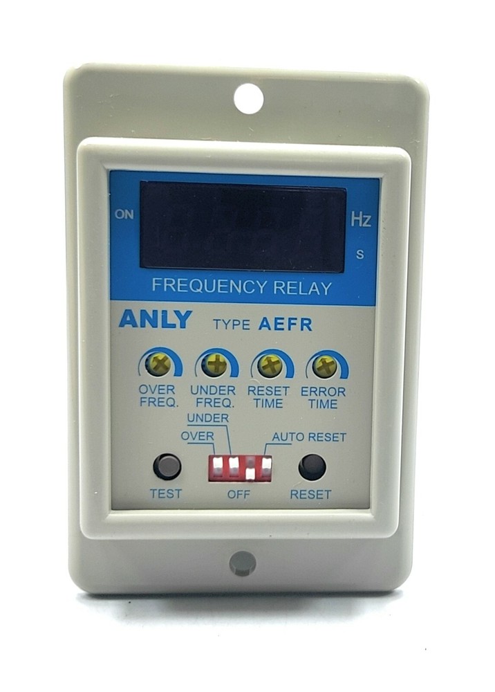 Anly AEFR -Y 10-99Hz Surface Mounting Digital Frequency Relay