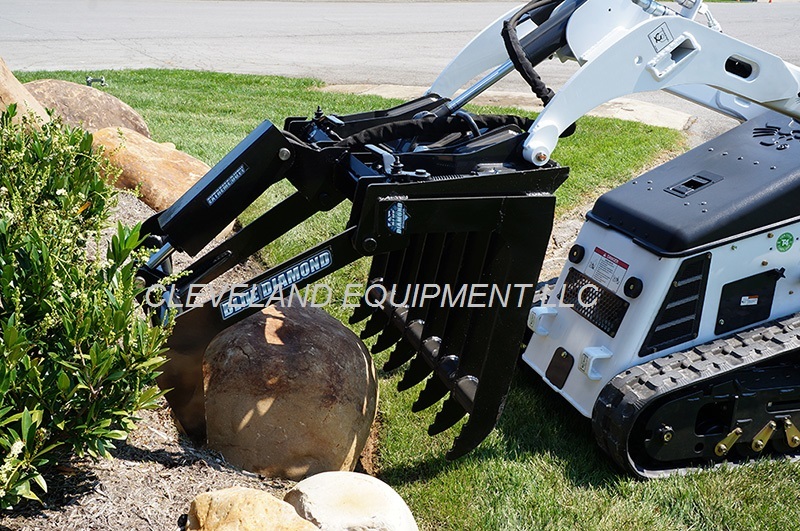 NEW 36" MINI ROOT GRAPPLE ATTACHMENT Ramrod Thomas Mini Skid Steer Track Loader