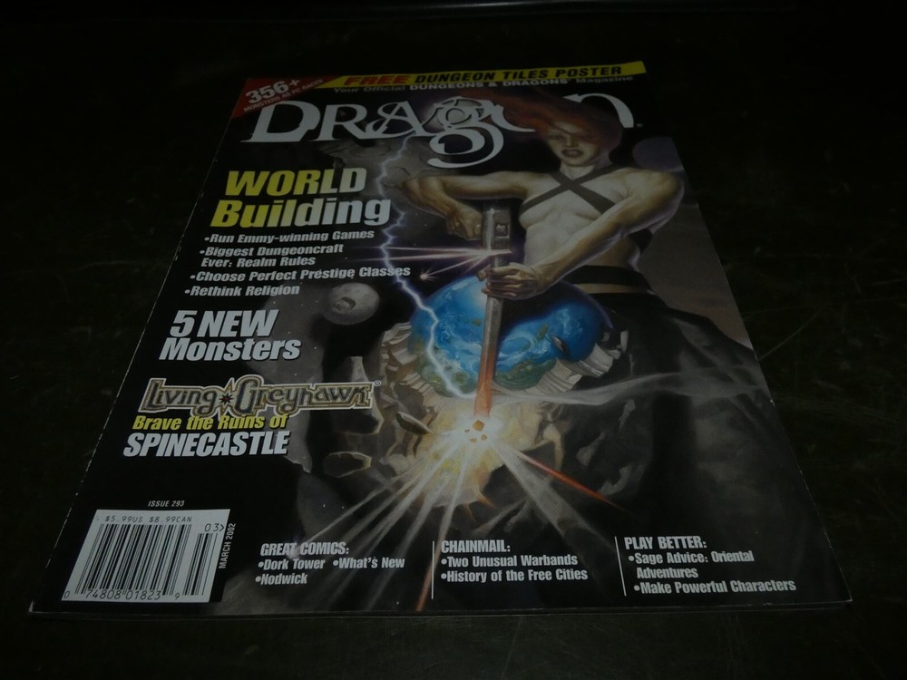 TSR: Dragon Magazine: Issue 293