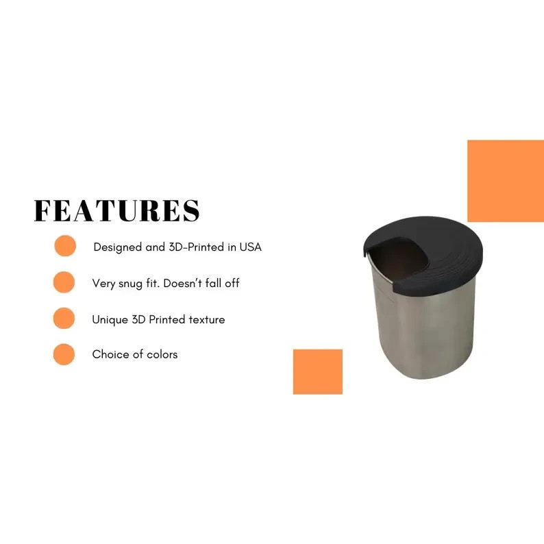 OXO Conical Burr Grinder Container Lid | Custom 3D Printed Replacement Cover