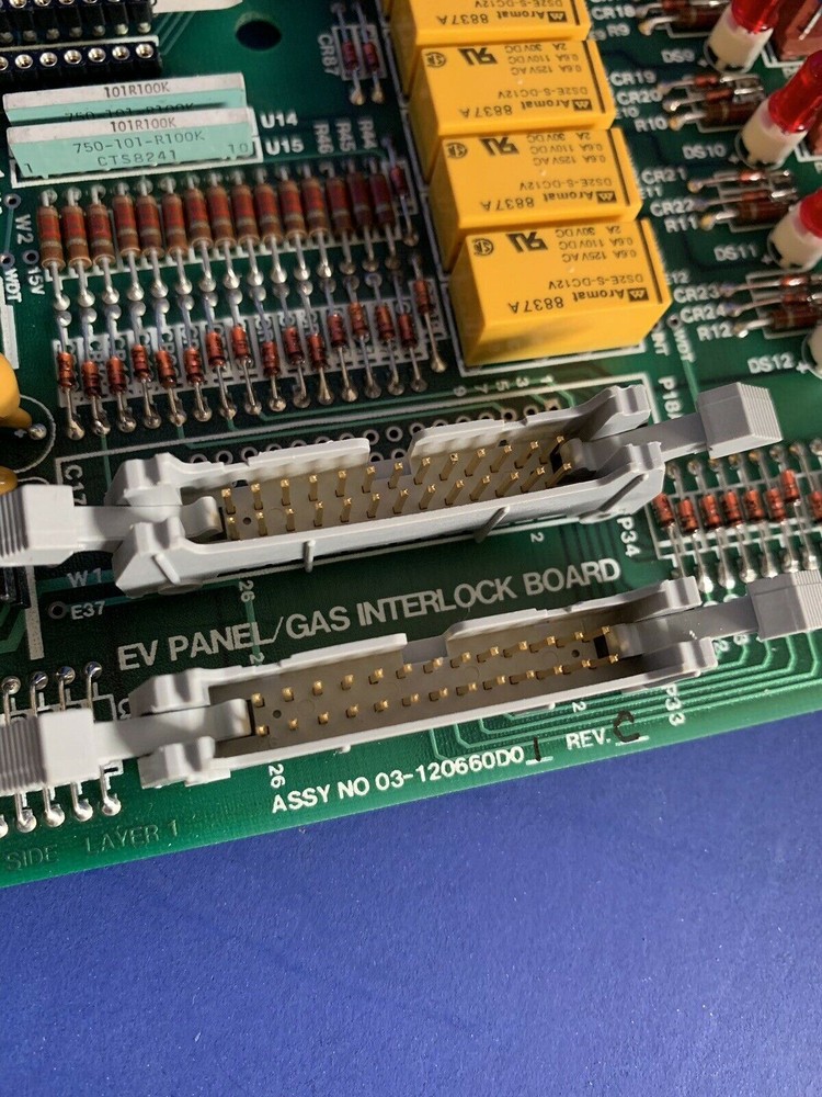 ASM EV Panel/Gas Interlock Board 03-120660D01, PCB Assembly, New