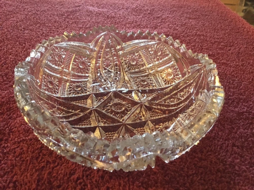 round heavy saw tooth dish