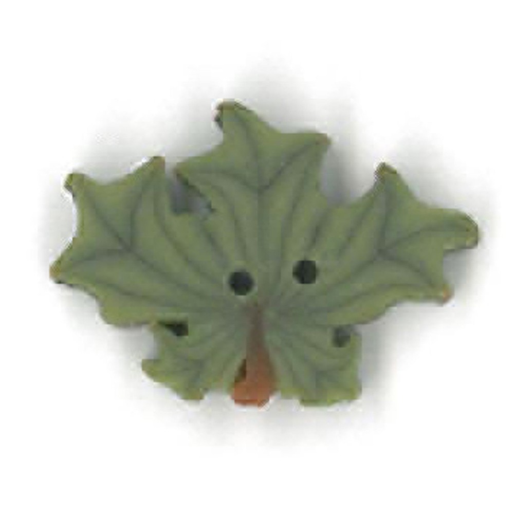 Pumpkin Leaf Buttons by Just Another Button Company