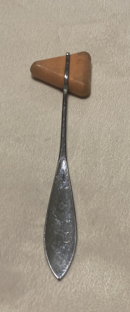 Vintage Knee Reflex Triangle Hammer