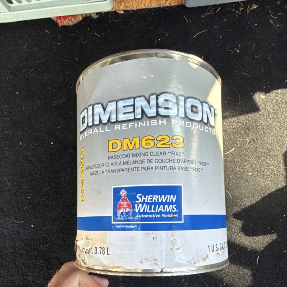 Sherwin Williams Dm623 Dimension Basecoat Mixing Clear *Fixe*