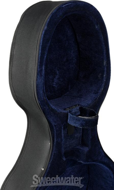 Howard Core CC4100 Lightweight Hardshell Cello Case - 3/4 Size