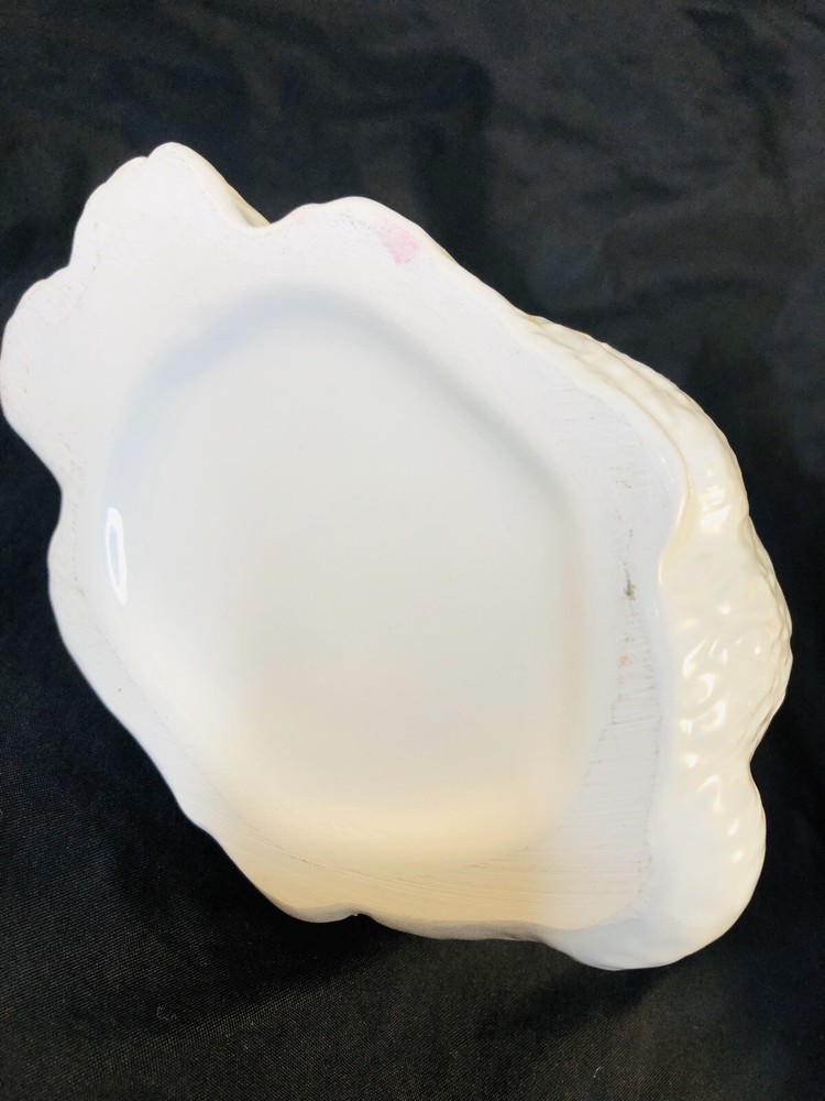 Easter Bunny Ceramic Candy Dish and plush