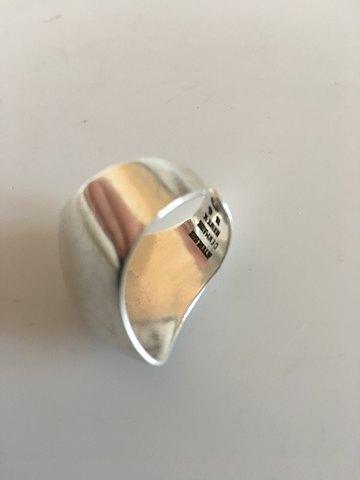 Bent Knudsen Sterling Silver Ring No 56.