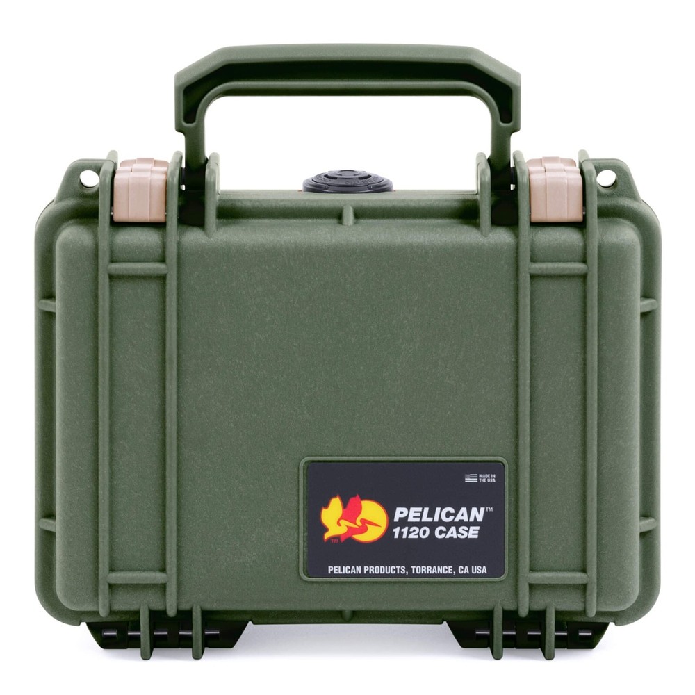 Pelican OD Green & Tan 1120 case  -  With Foam