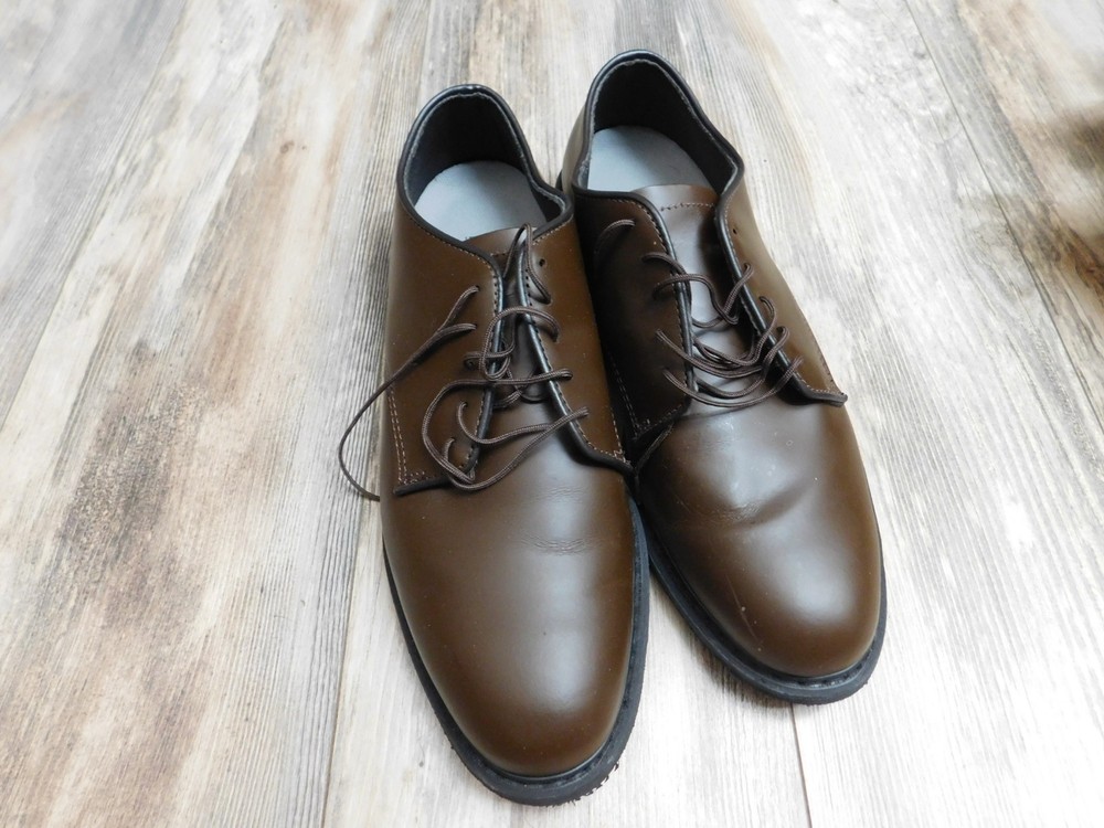 CAPPS MENS OXFORD BROWN SHOES SIZE 12 D