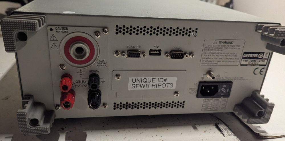 GW Instek GPT-9904 Electrical Safety Tester