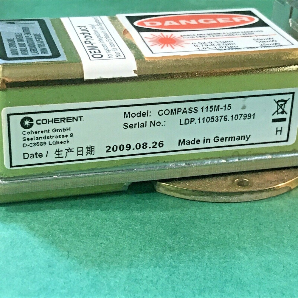 Coherent Compass 115M-15 Laser