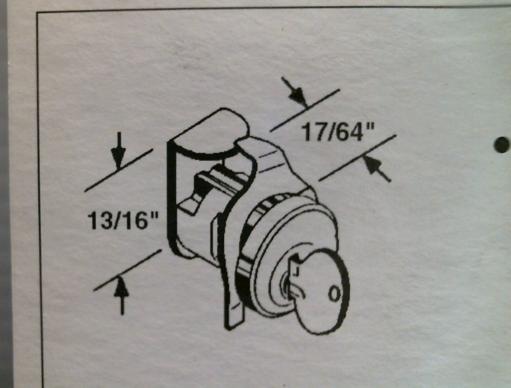 Prime-Line Mailbox Lock (S-4134) FS