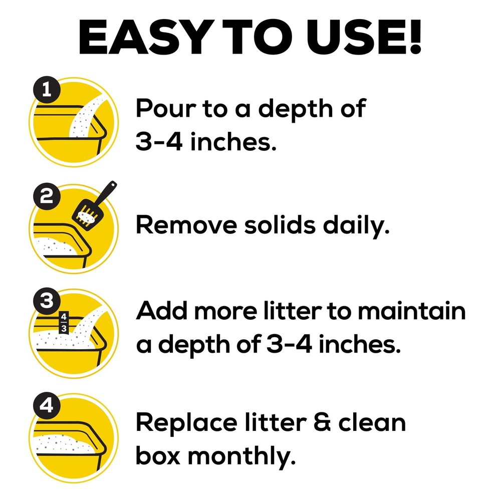 Multi-Cat Clumping Kitty Litter, 24/7 Performance Deodorizing, 35 lb Pail
