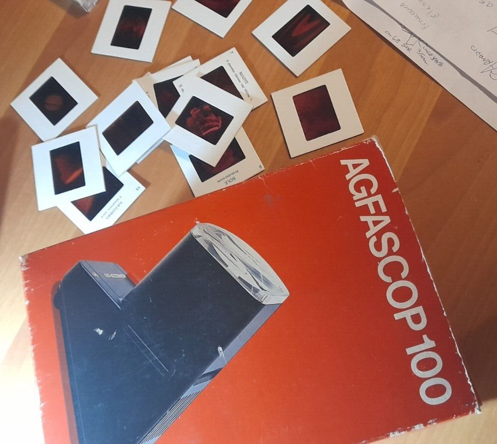 AGFA SCOOP 100 Slide Reader 5x5 cm 1980s