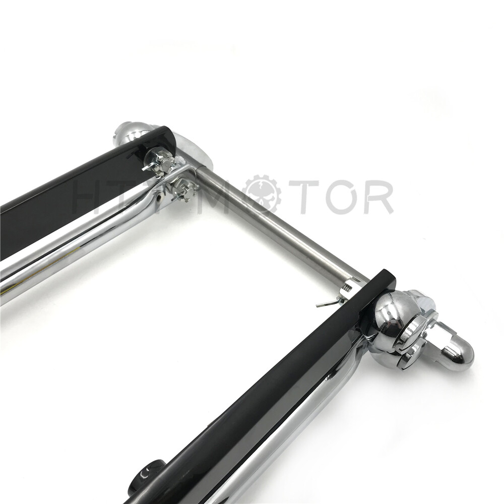 20" 2 Under Chrome bLACK Springer Front End With Axle Kit For Harley Chopper Bob