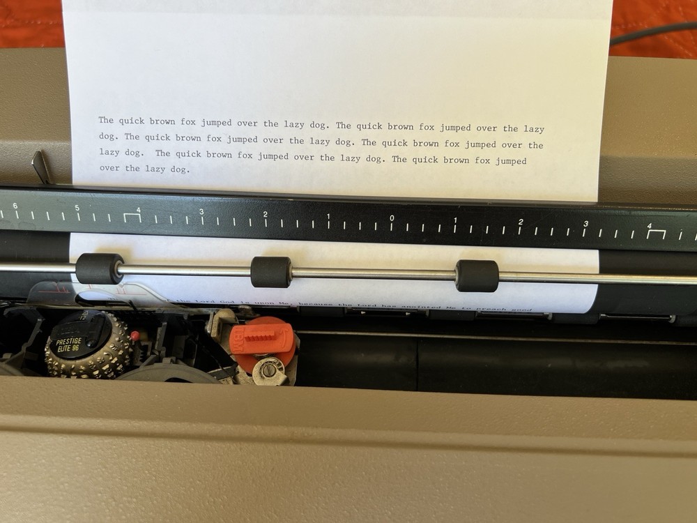 IBM Correcting Selectric III Electric Typewriter Beige