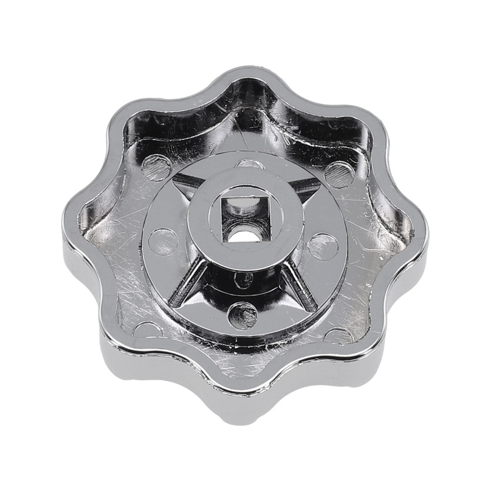 Easy to Operate Round Wheel Faucet Handle Knobs 2 Pack for Manifold Gauges