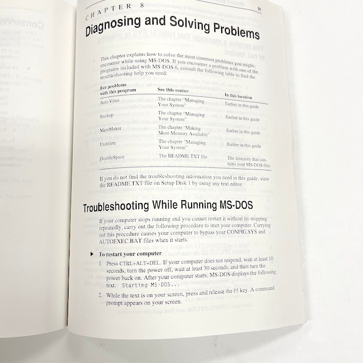 1993 Concise User's Guide for Microsoft MS-DOS 6.2