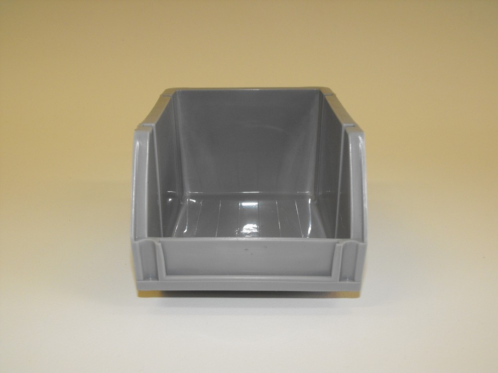 2 Replacement Grey Bins For Harbor Freight 20 Bin Wall Mount Stackable Storage