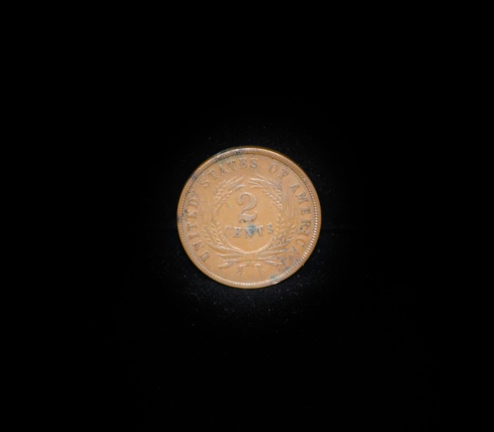 1864 Large Motto Two Cent #CR11660