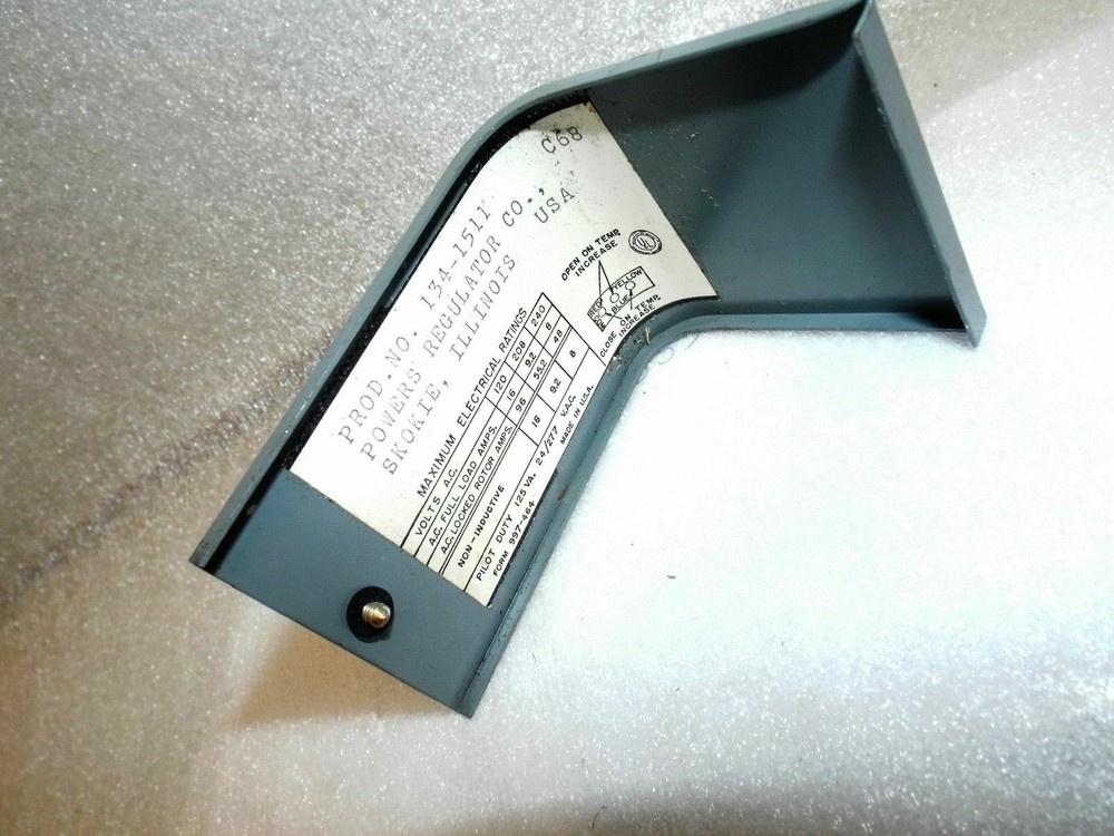 POWERS 134-1511 TEMPERATURE CONTROL