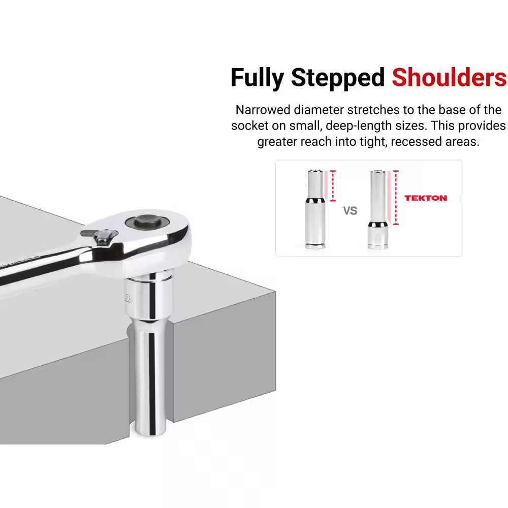 1/2 In. Drive X 33 Mm Deep 6-Point Socket