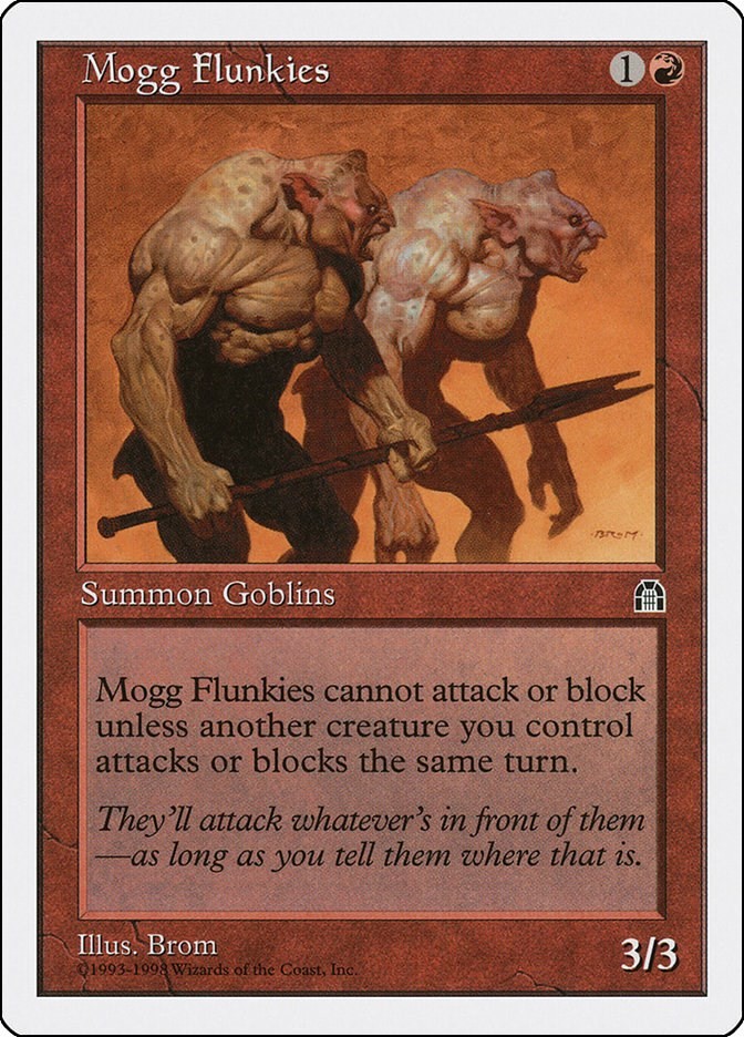 Mogg Flunkies Anthologies 36 MTG MP