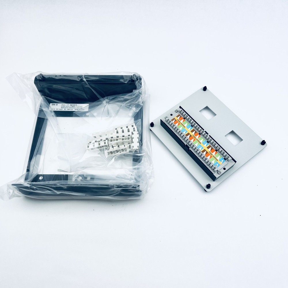 LEGRAND AC1013, 6 PORT CAT 6 NETWORK INTERFACE MODULE