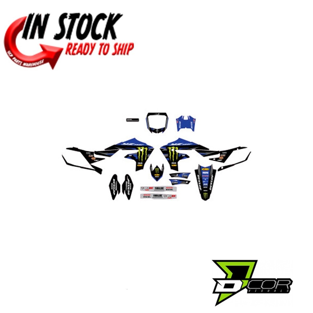 D'COR VISUALS COMPLETE MONSTER STAR RACING GRAPHICS 2018-2020 YZ450 20-50-604