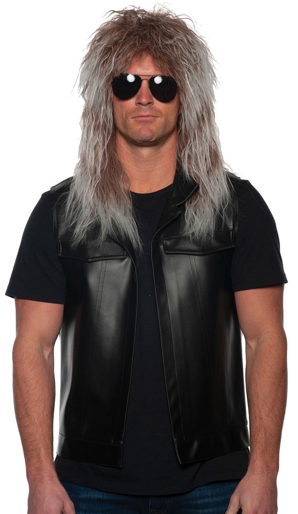 Grey Rocker Wig - Underwraps