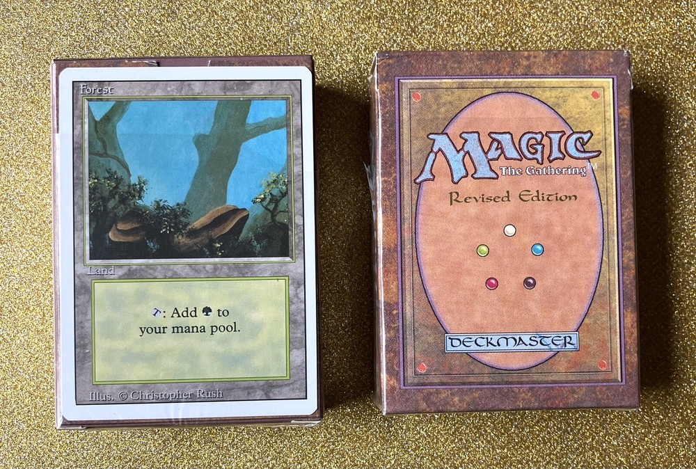 MAGIC The Gathering Revised Edition Deckmaster Incomplete, unplayed
