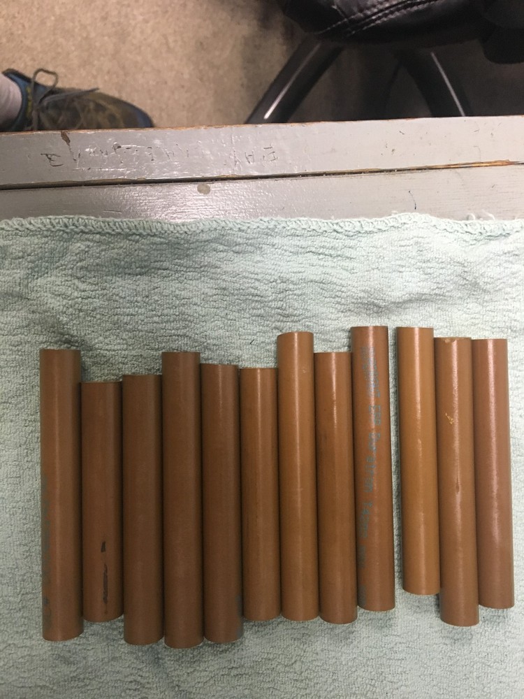 TORLON Natural Rod .500" Diameter 36" TOTAL GRADE 4203