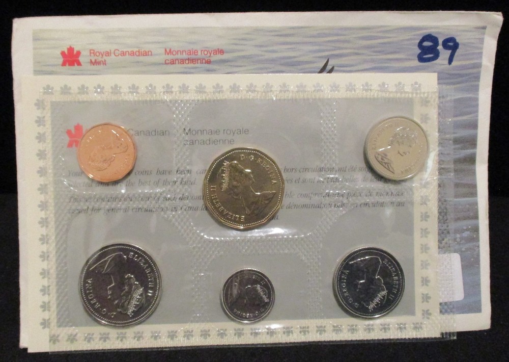 1989 Canada Proof-Like Set - Original Packaging ENN COINS