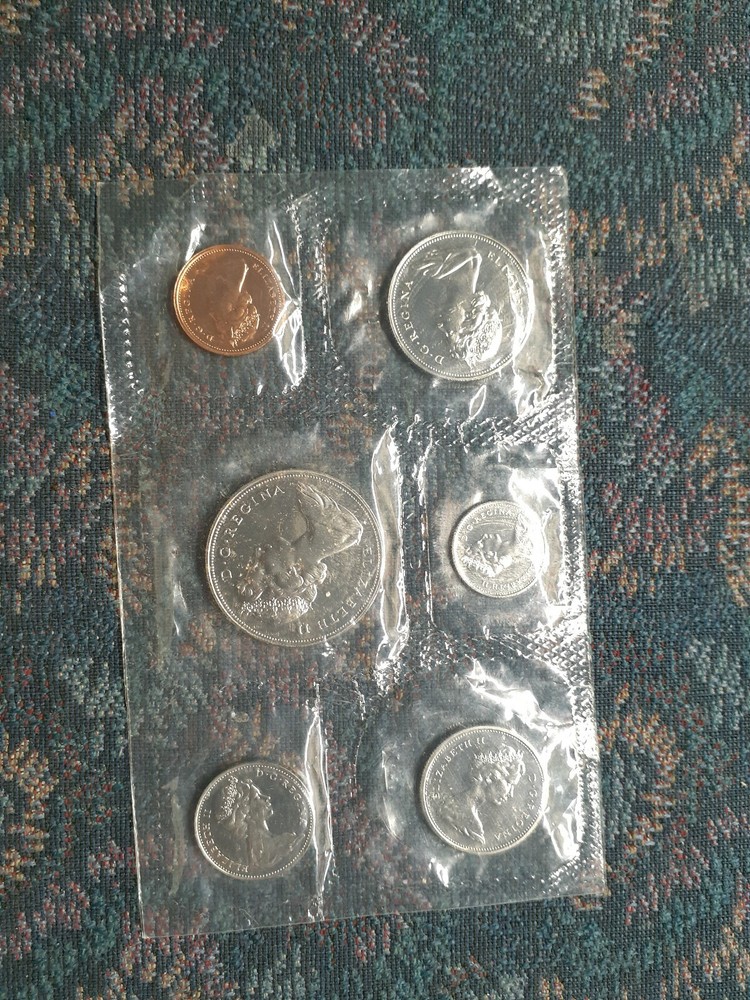 1971 CANADIAN 6 COIN SET